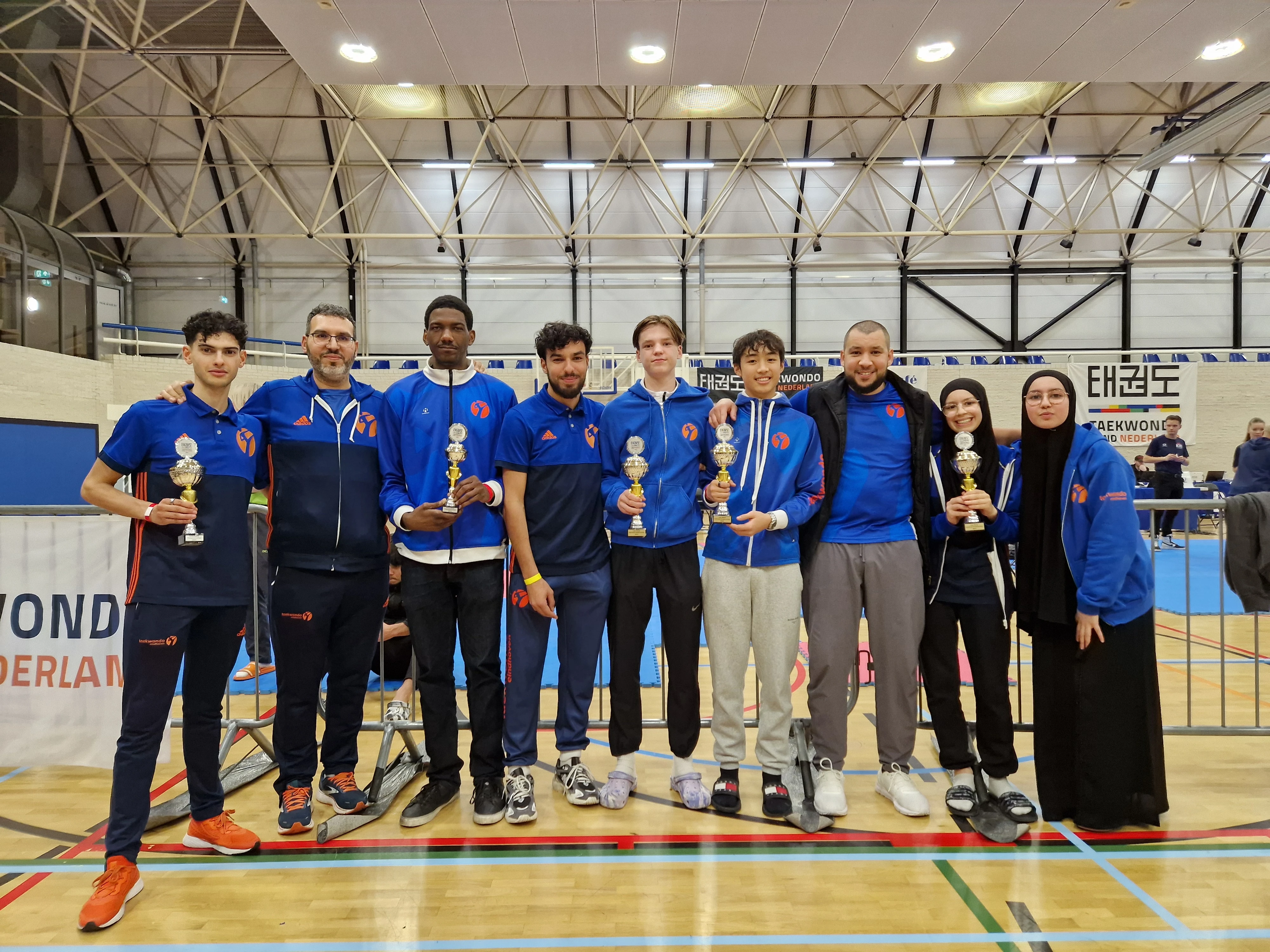 Teamfoto TKD Eindhoven