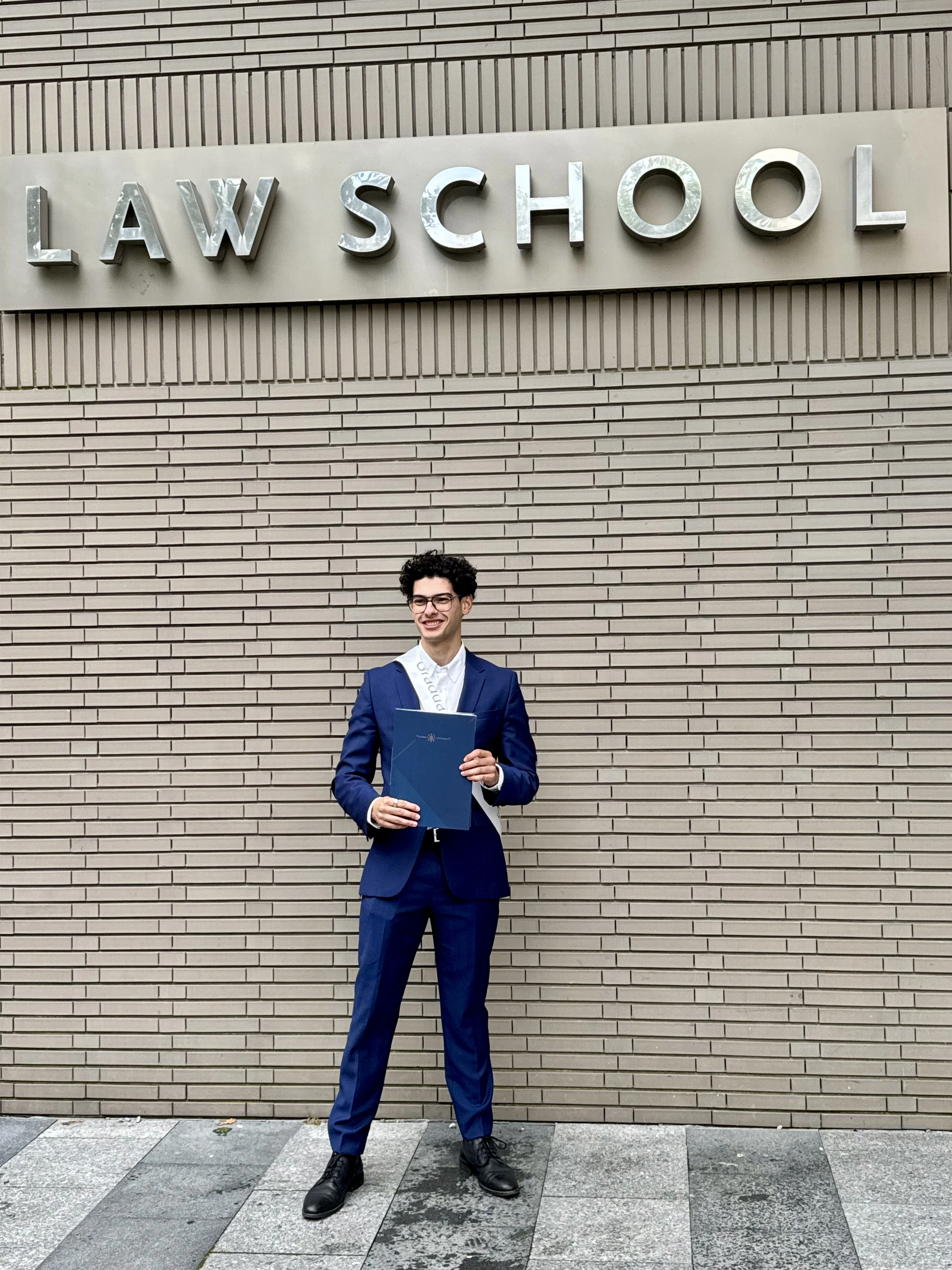 Diploma uitreiking Bachelor Rechten